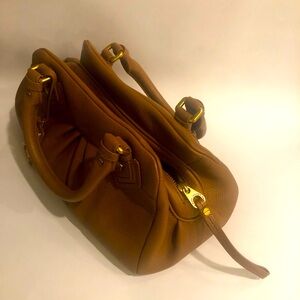 Marc Jacobs Leather Satchel Crossbody Shoulder Purse